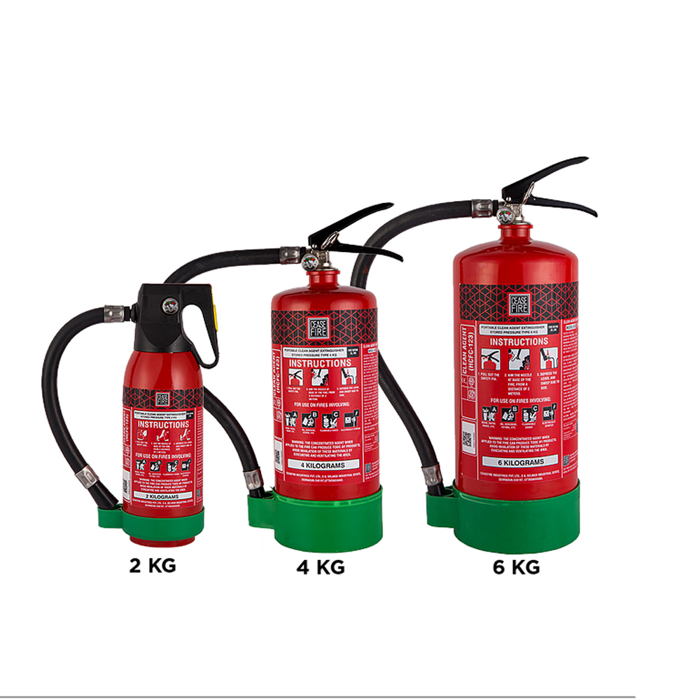 Hcfc Clean Agent Based Portable Stored Pressure Type Fire