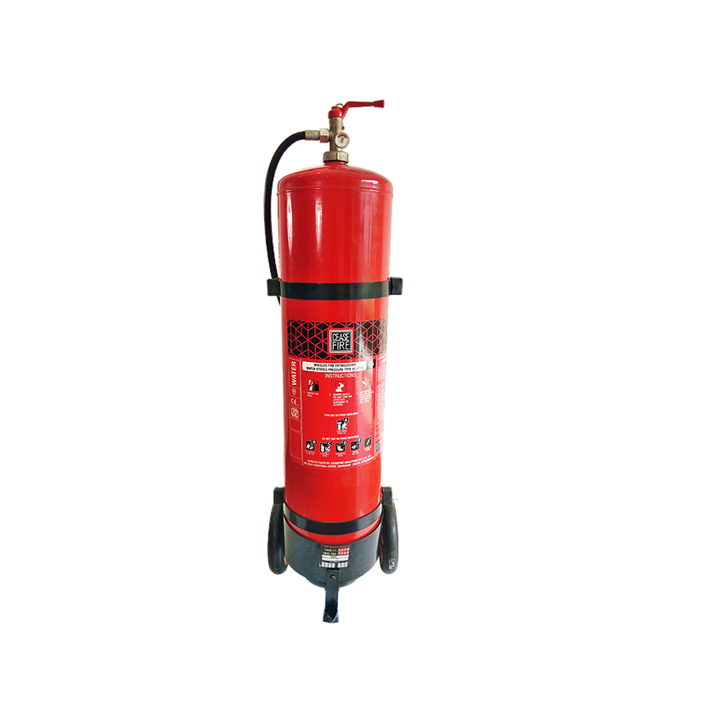 Water Based Wheeled Stored Pressure Type Fire Extinguisher Fire And Security Products And Services 