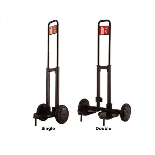 Strolley for Fire Extinguishers
